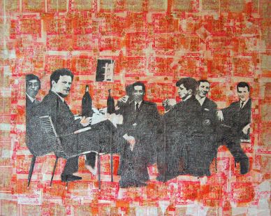 Babbo, 2003. on canvas 48"x60" (cm. 122x152.5)