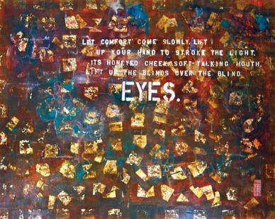 Eyes, 2005. on canvas 48"x60" (cm. 122x152.5)