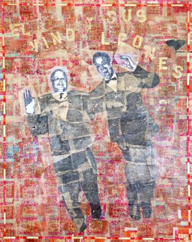 Leones, 2015. on canvas 60"x48" (cm. 152.5x122)
